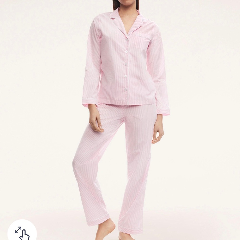 NWT Brooks Brothers Cotton Stripe Pajama Set